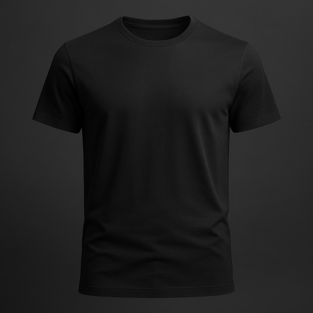 GTCR Classic Crest logo on a black t-shirt